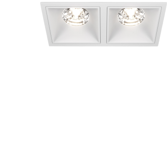 Встраиваемый светильник MAYTONI ALFA LED DL043-02-15W4K-D-SQ-W